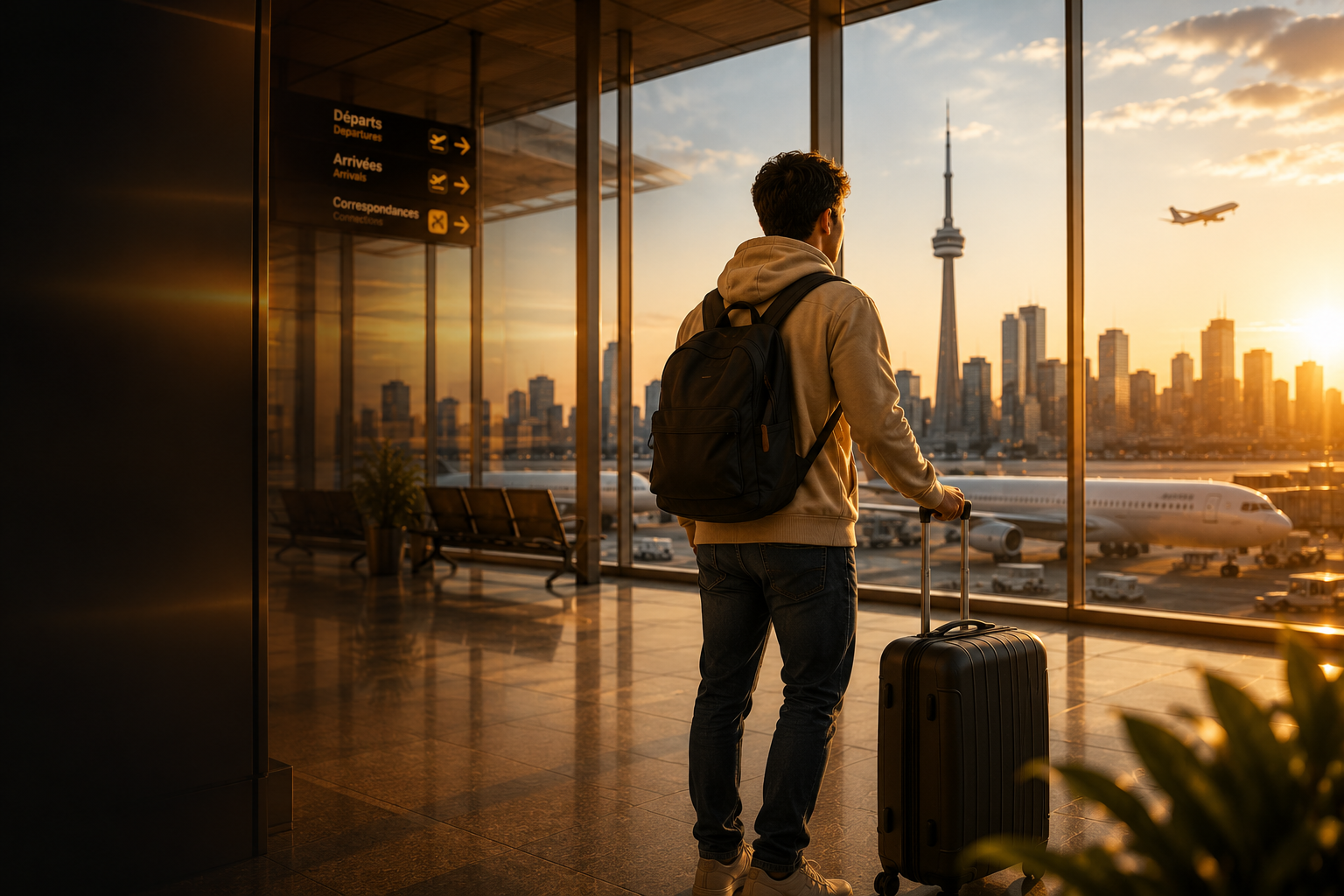 Arrivée Canada premium